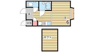 パンシオン白川台の物件間取画像